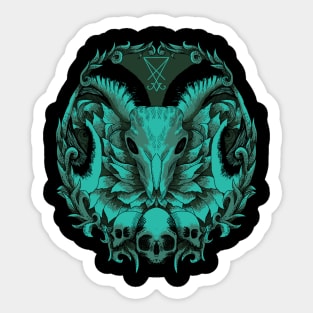 skull art Sticker